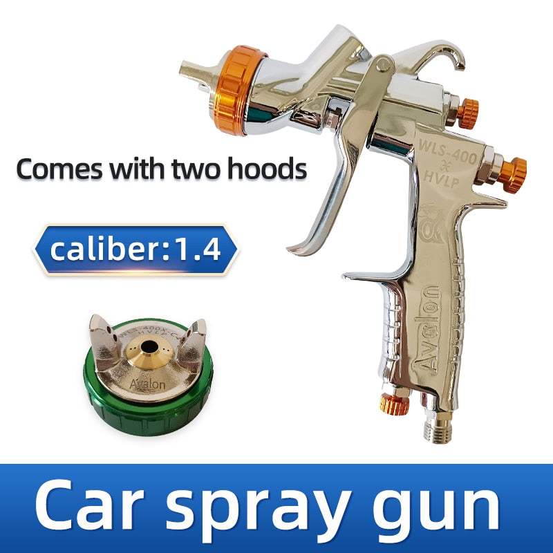ATPRO Taiwan Wls400X Car Spray Gun Waterborne Varnish With 1.4 Caliber Double Hood High Atomization Large Fan High Quality
