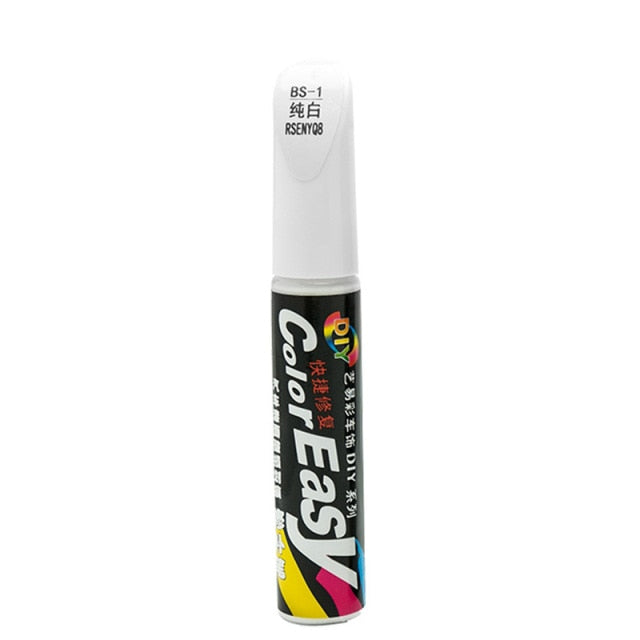 Car Color Paint Repair Pen Scratch Remover White Red Black Silver Color Pro Mending Scratch Repair Paint Pen Clear Paint Care