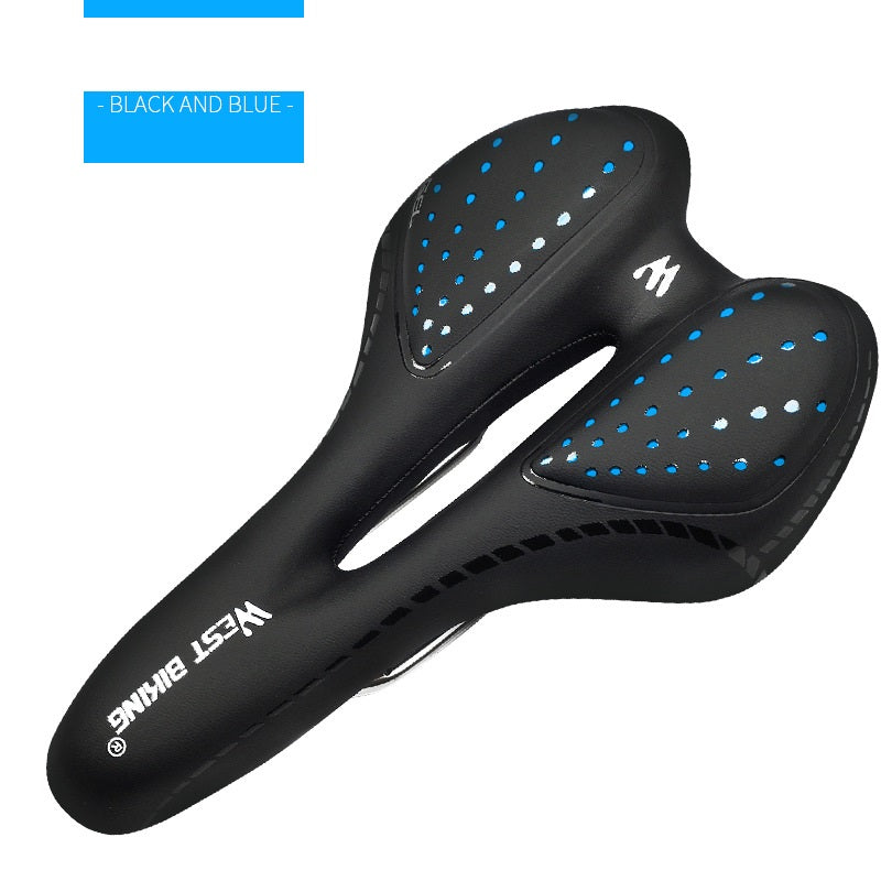 Bike Seat Cushion Silicone Thickened Soft And Comfortable