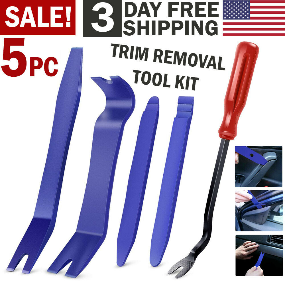 Car Trim Removal Tool Kit Set Door Panel Fastener Auto Dashboard Plastic Tools