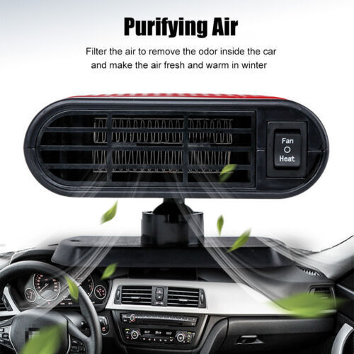 1000W Car Heater 12V Portable Electric Heating Fan Defogger Defroster Demister