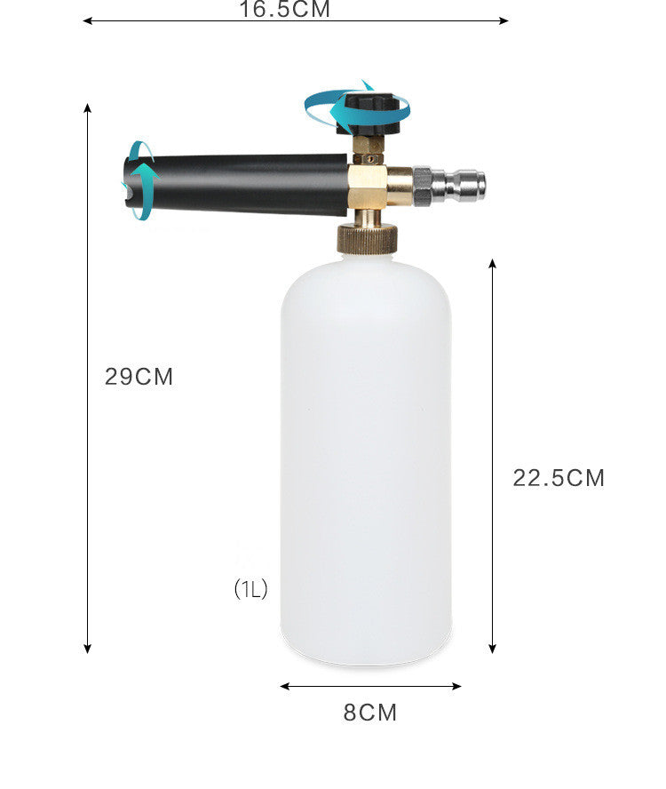 High-pressure foam pot for washing machine