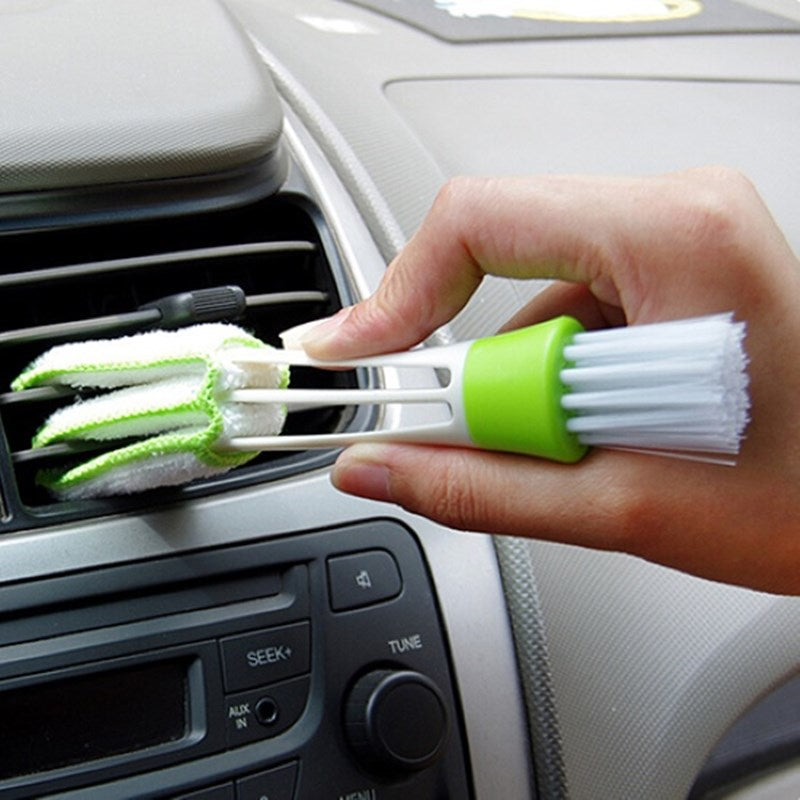 Car Wash Portable Microfiber Wheel Tire Rim Brush Car Wheel Auto Cleaning For Car With Plastic Handle Car Wash Detailing Tools