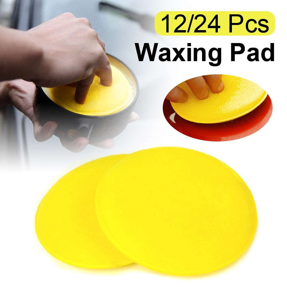 Car Foam Sponge Wax Applicator Cleaning Detailing Pads Wax Soft Sponge Cleaning Accessories Dust Remove Auto Care Polishing Pad