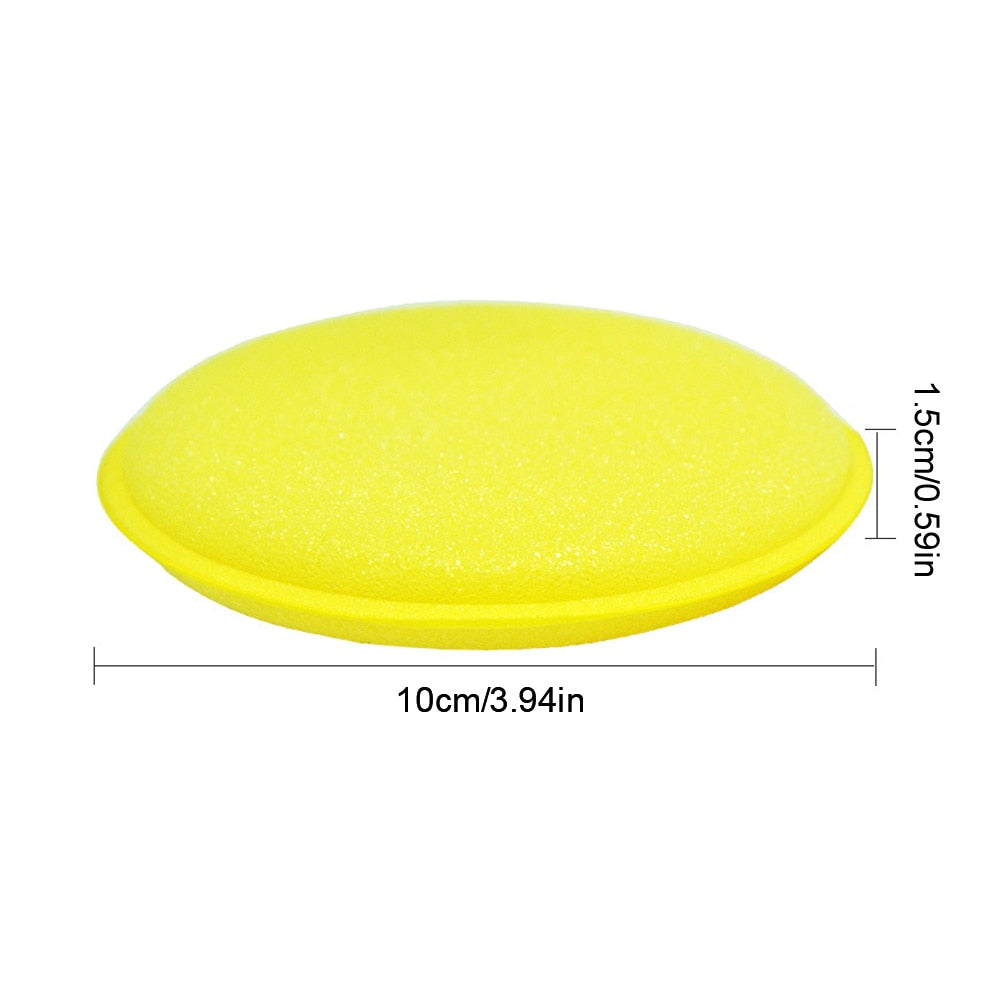 Car Foam Sponge Wax Applicator Cleaning Detailing Pads Wax Soft Sponge Cleaning Accessories Dust Remove Auto Care Polishing Pad