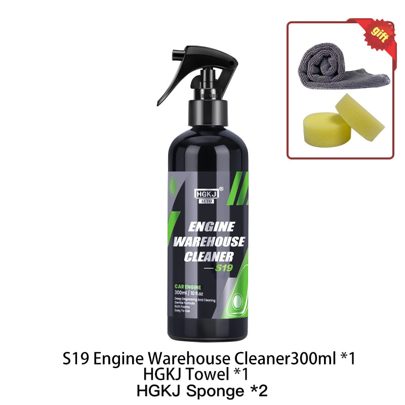 Engine Bay Cleaner HGKJ S19 Degreaser All Purpose Cleaner Concentrate Clean Engine Compartment Auto Detail Car Accessories