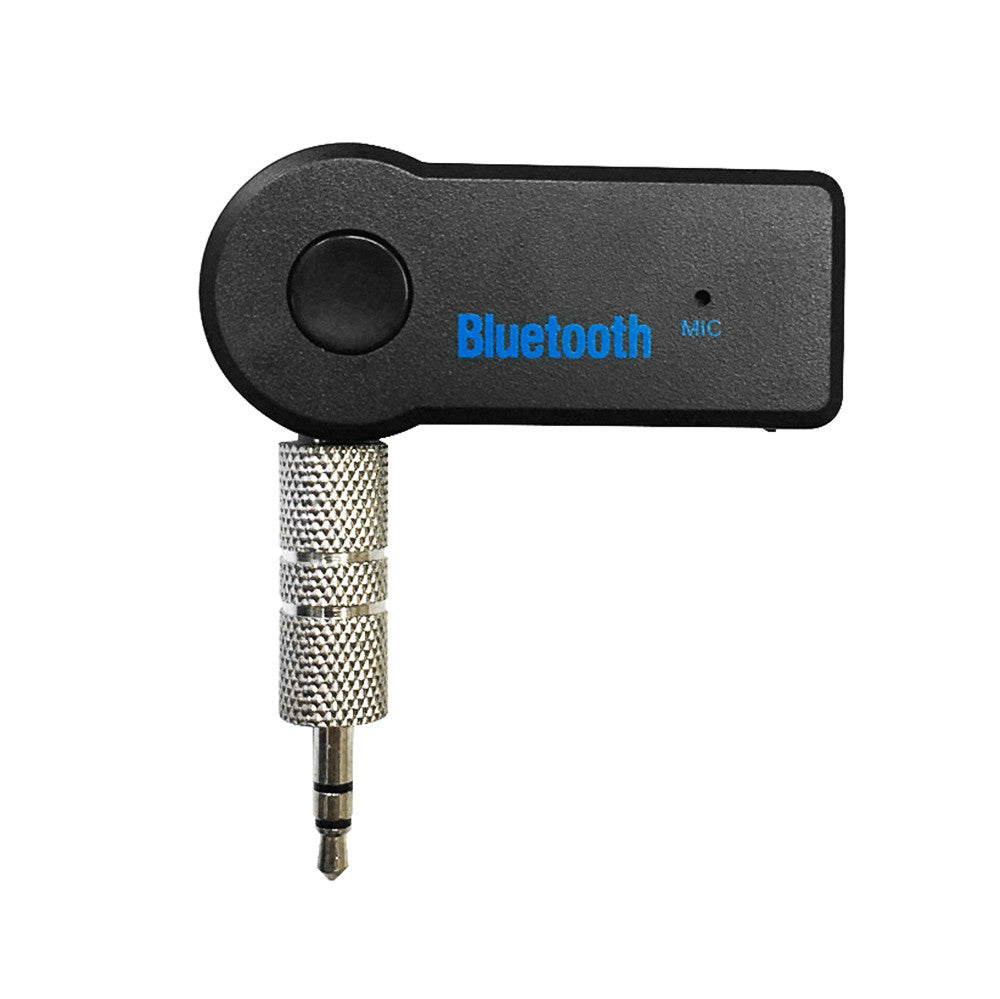 Handfree Car Bluetooth Music Receiver Universal 3.5mm Streaming A2DP Wireless Auto AUX Audio Adapter With Mic For Phone MP3