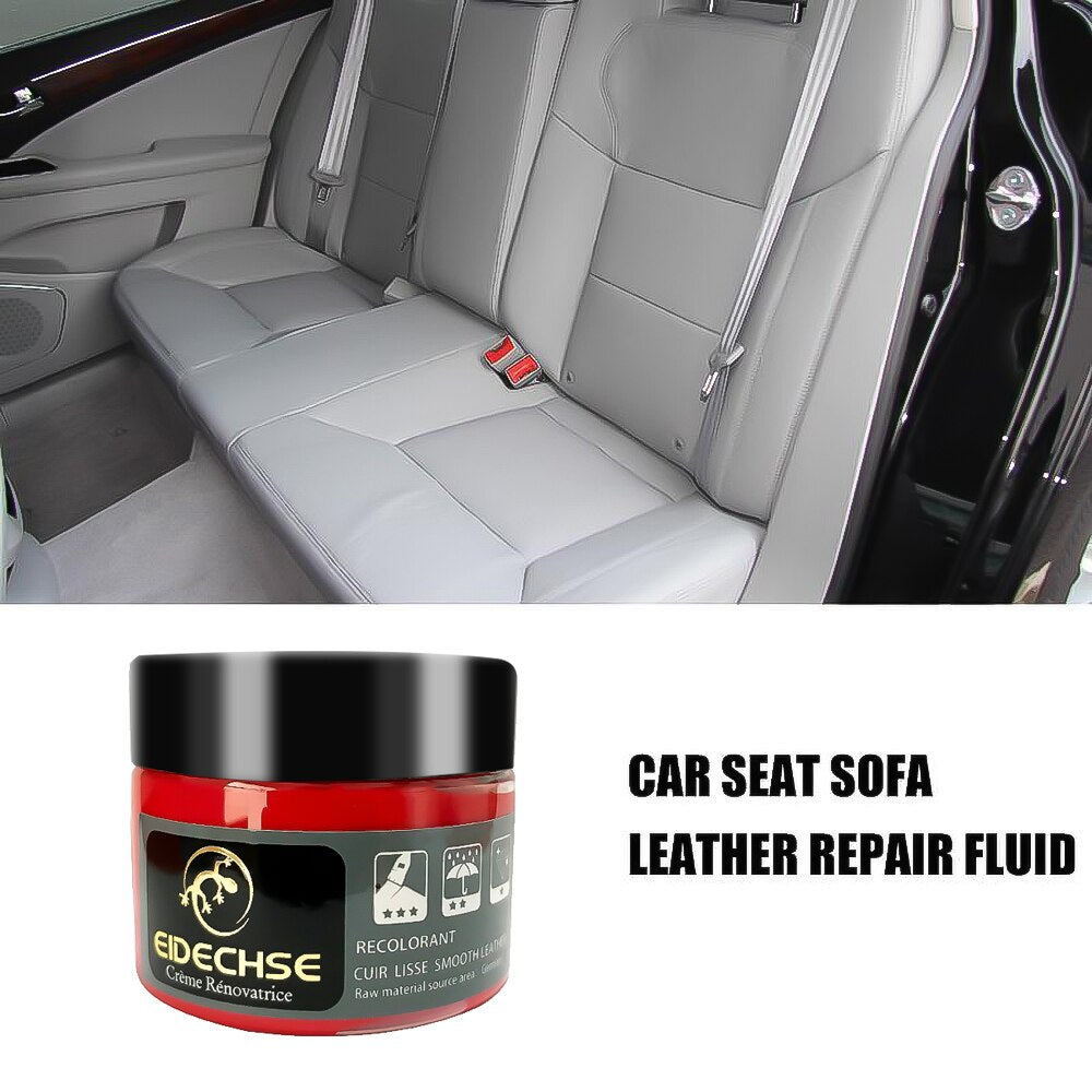 Leather Recoloring Balm Repair Kit Liquid Skin Repair Tool Auto Seat Holes Scratch Cracks rips restoration set shoes No Heat